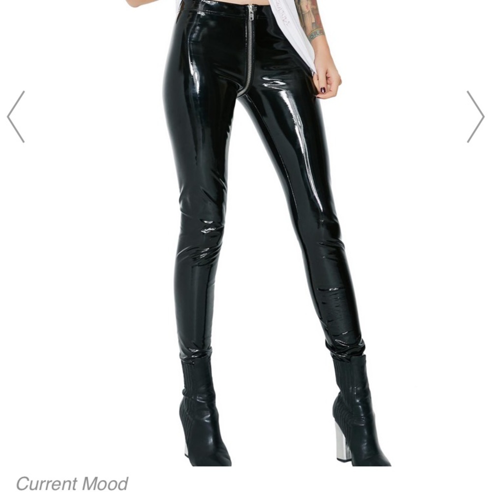 DOLLSKILL CURRENT MOOD vinyl leggings